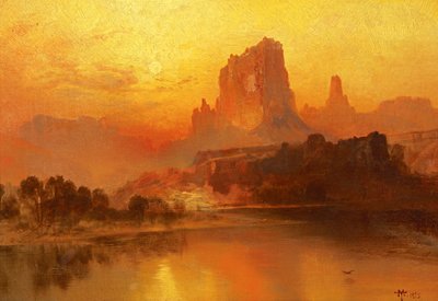 La hora dorada de Thomas Moran